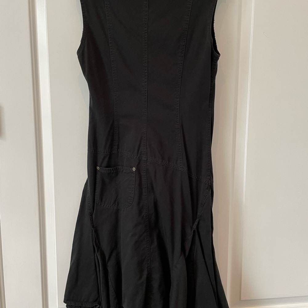Plein Sud Jeans Vintage Black Asymmetric Avant GARDE Dress, 1990s - Picture 2 of 6